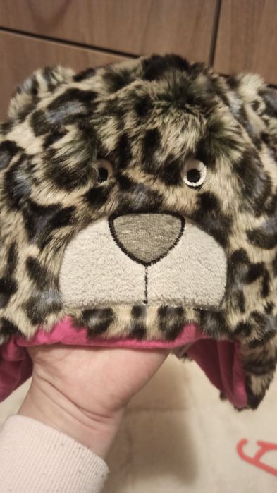 Ciepla czapka dla dziewczynki