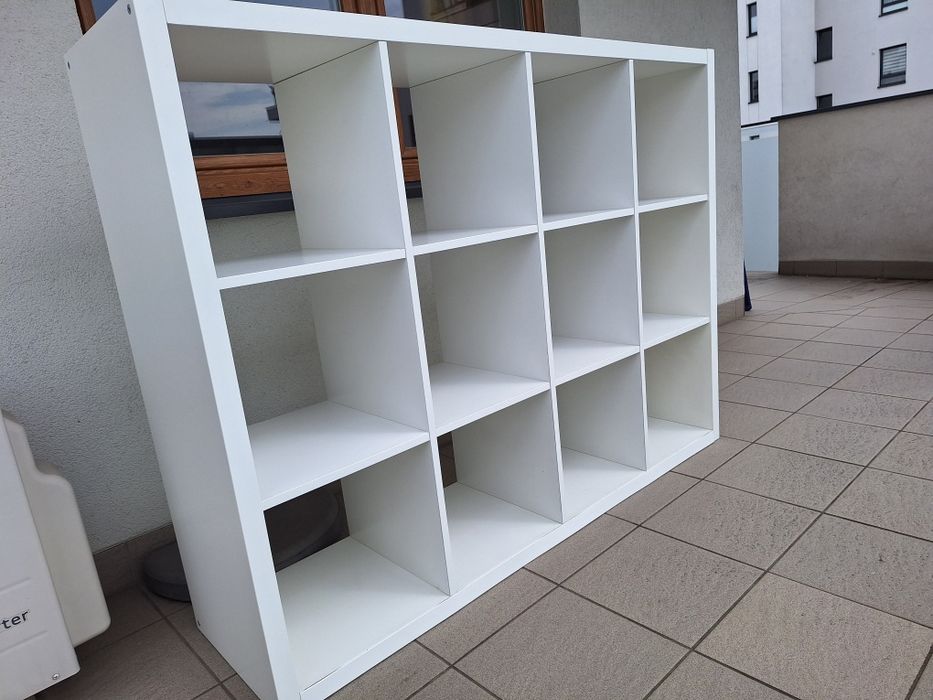 Regał Kallax Ikea  biały 4x3