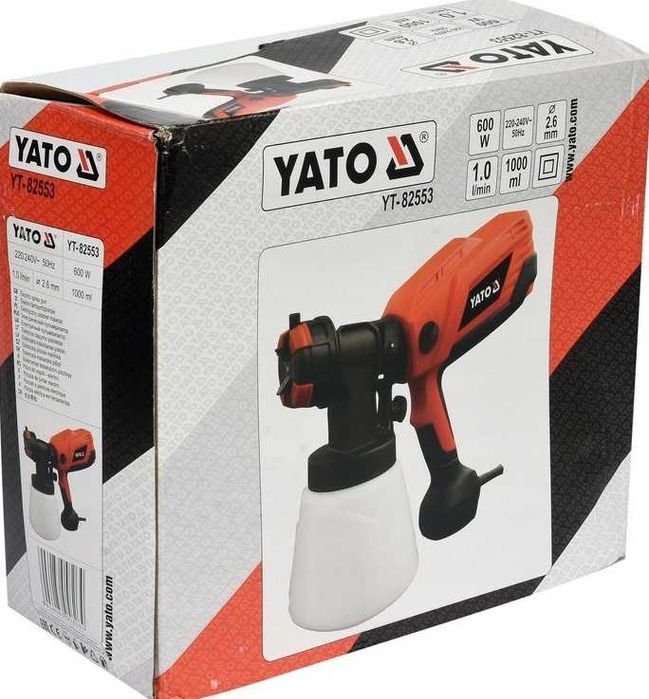 PISTOLET MALARSKI Bezprzewodowy Agregat Akumulatorowy (WYPRZEDAŻ -30%)