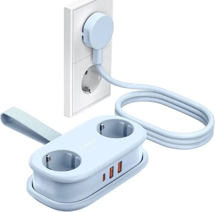 Сетевой фильтр ORICO с USB C PD 65w