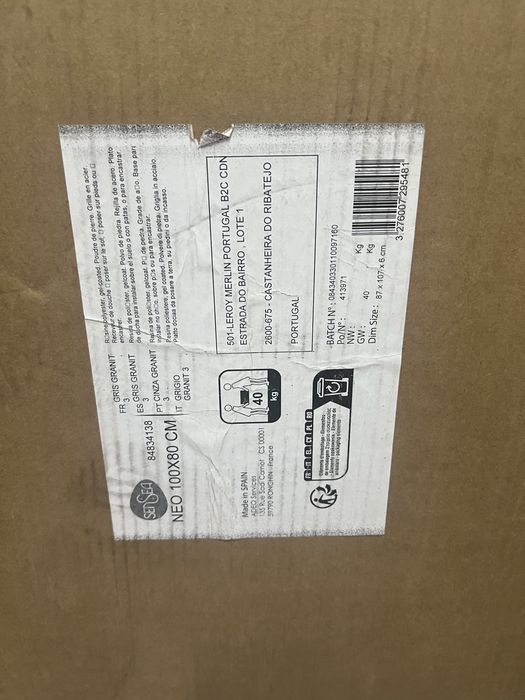 Base duche Nova 1Mx80