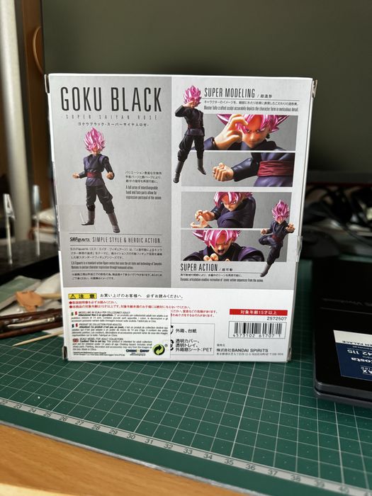 SH Figuarts Super Saiyan Rose Goku Black