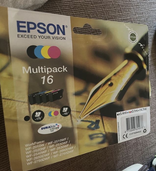 Pack 4 tinteiros EPSON 16 NOVOS