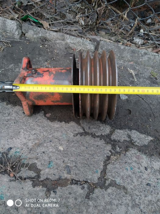 До картопляного комбайна перехід на ремінну передачу