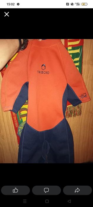 Fato surf marca tribord