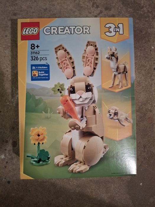 LEGO Creator 3 w 1 Uroczy króliczek 31162