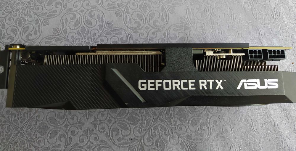 Знижка! Непрацююча відеокарта RTX 2070 SUPER 8GB ASUS DUAL на запчастини або ремонт!
