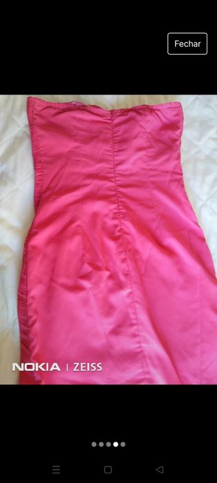 Vestido cai cai rosa