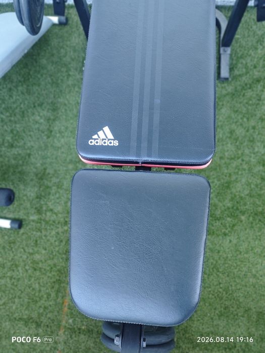 Banco musculação robusto  ADIDAS - como novo