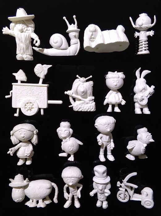 Antiga Coleção completa ~ "CARROCEL MÁGICO" ~ Brinde Gelados Olá  1966