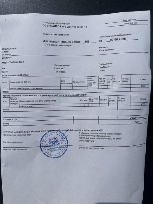 Tesla Model X 2017 AWD