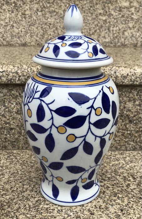 Jarra azul antiga e exclusiva