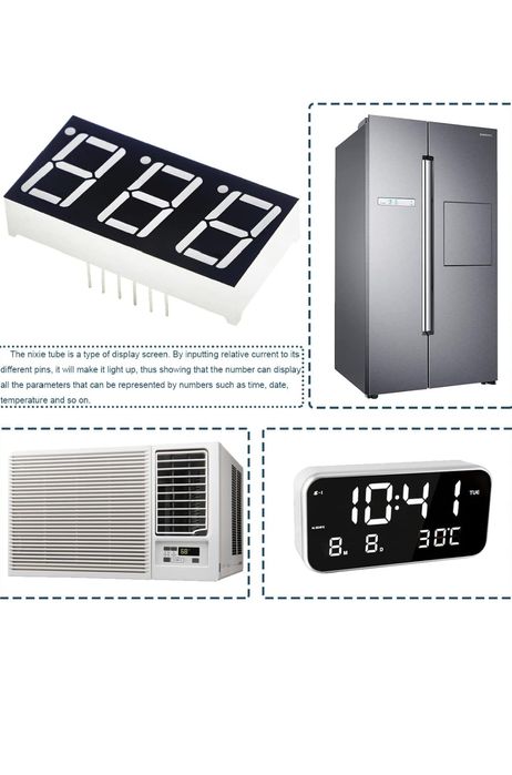 Wyświetlacz cyfrowy LED 10 pin 12 pin 1 2 3 4 bit 10 szt