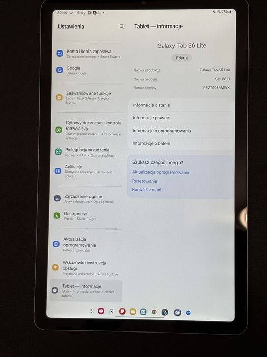 Samsung Galaxy TAB S6 lite (P613) 64/4gb