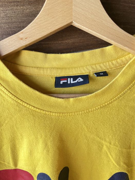 T-shirt FILA amarela