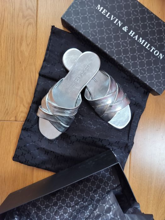 Melvin Hamilton oryginalne klapki skóra naturalna r.37 okazja