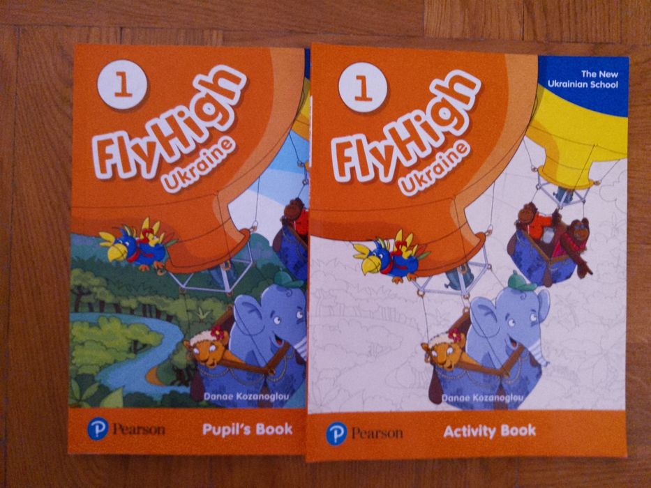 Fly High 1, Оригинал Pupil's book + Activity Book + CDs +