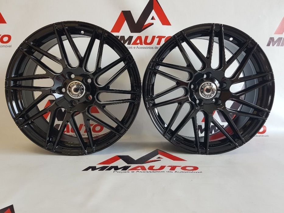 Jantes Wrath WF4 Preto 18 (Audi, Mercedes, Vw)