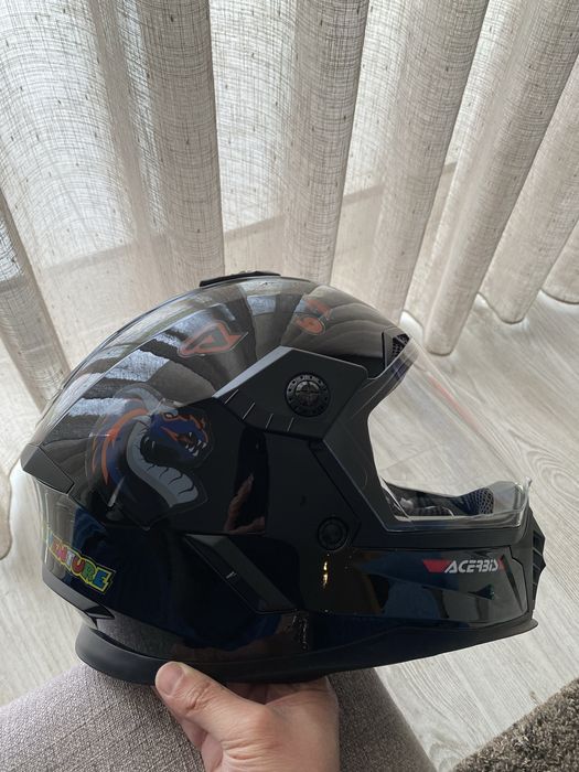 Capacete Acerbis Rider Junior Novo
