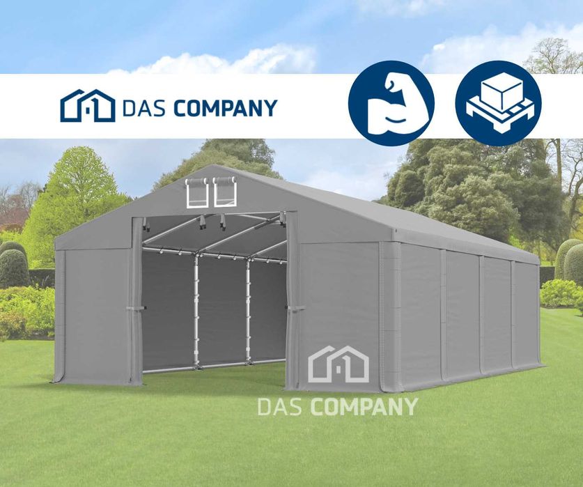 6x8x2m Namiot całoroczny Namiot magazynowy mocna Hala DAS W SD