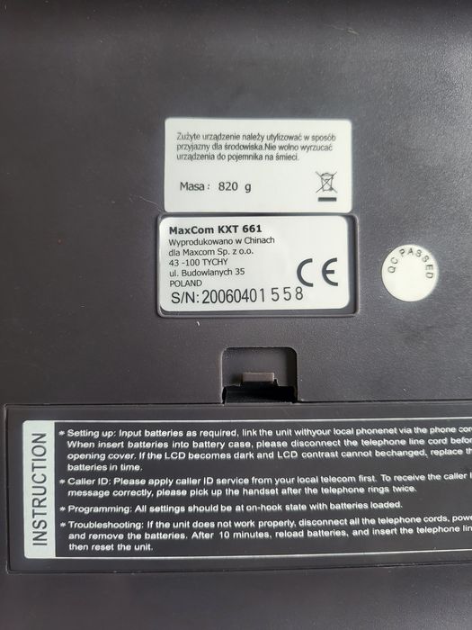 Telefon stacjonarny 30 zł