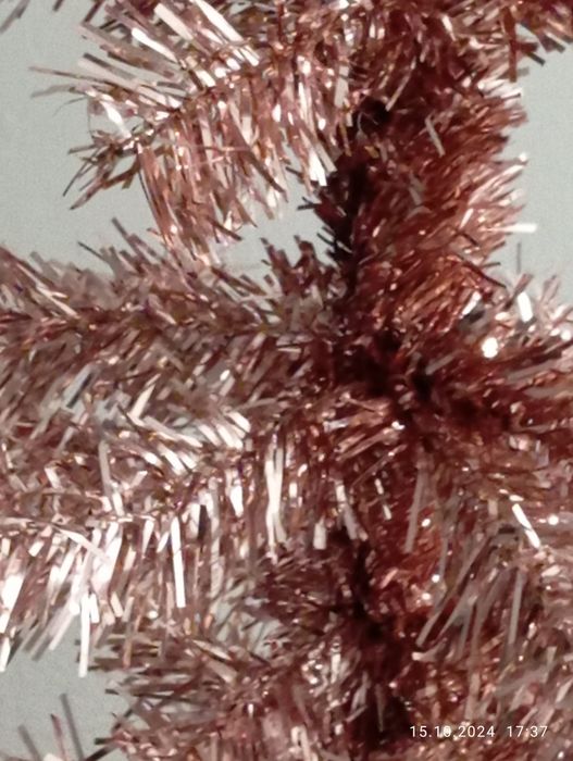 Choinki świąteczne(2szt.)zielona i wrzosowa+świeca+5 kart świątecznych