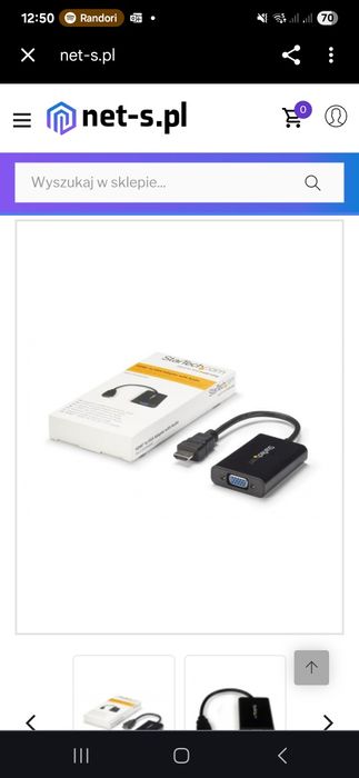 Adapter AV HDMI na VGA