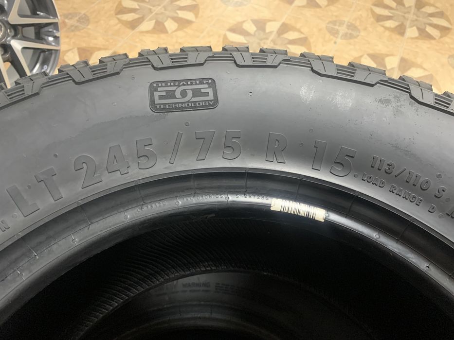 245/75/15 113/110S GENERAL TIRE GRABBER AT