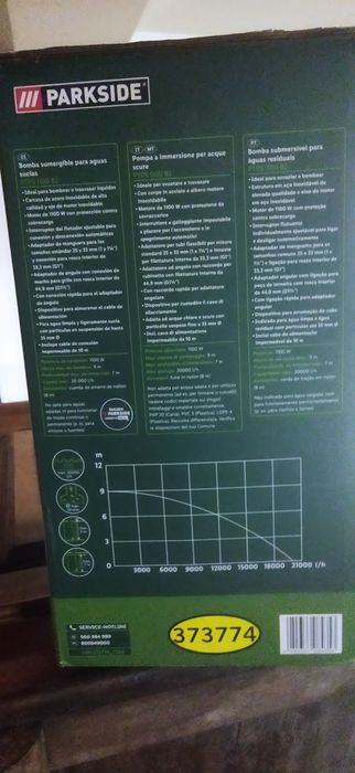 Bombas de água novas