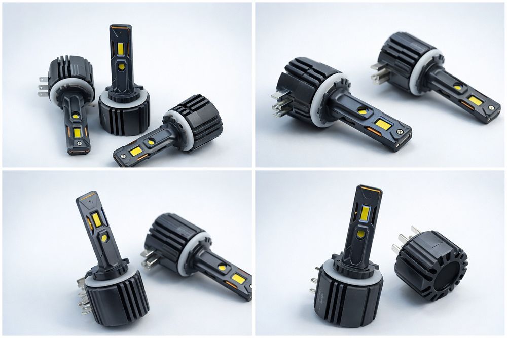 Lâmpadas LED H15 Terminator Dual Beam – DRL + Máximos | Plug & Play