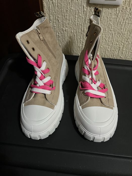 Tenis bota n 39 beges