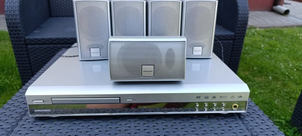 Grundig Cinemo DR 3305 DD kino domowe srebrne