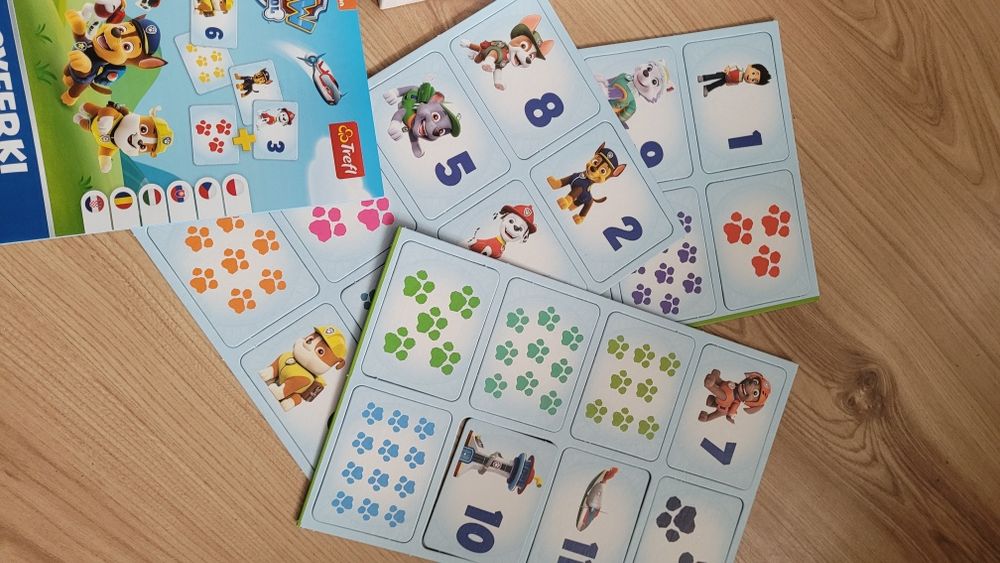 Psi patrol gra cyferki