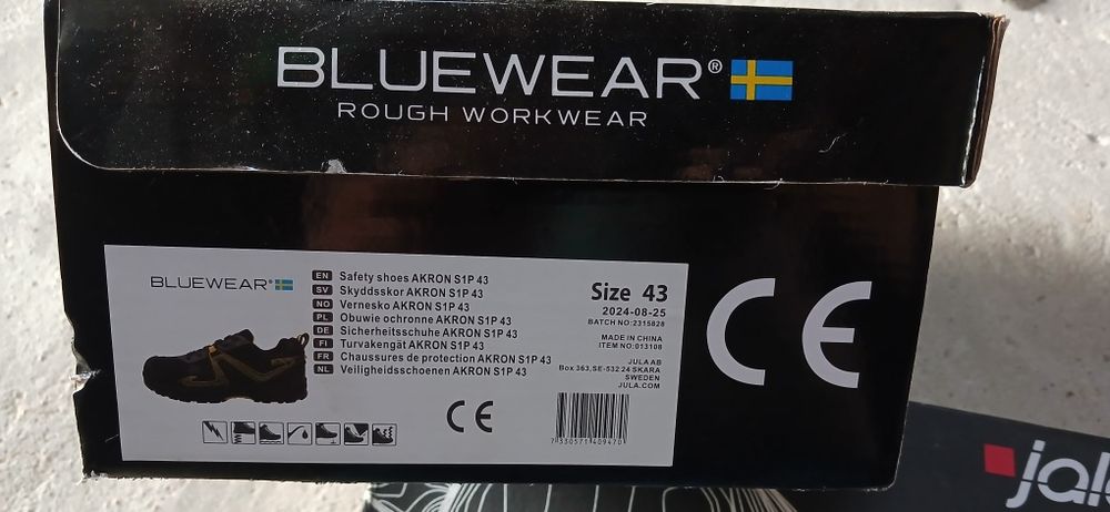 Nowe Buty robocze Bluewear jula 43