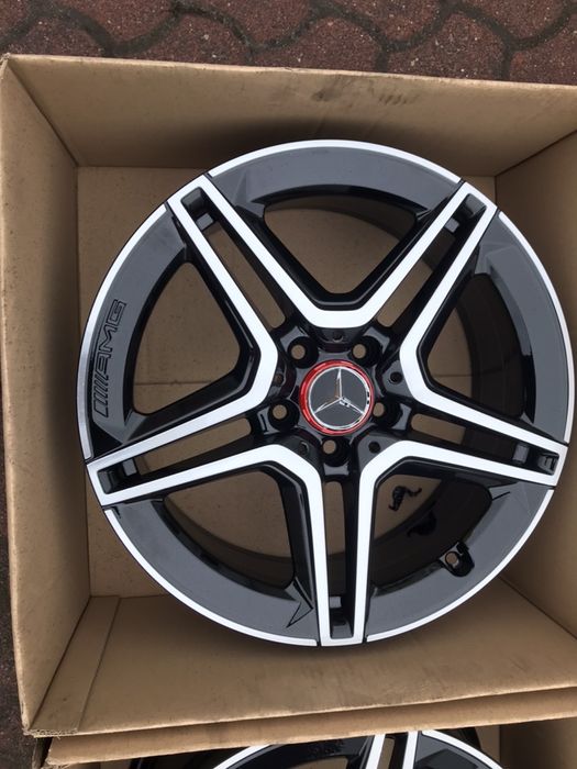 Felgi Mercedes cla a-klasa 18 Amg  5x112 black w177 a176 idealne