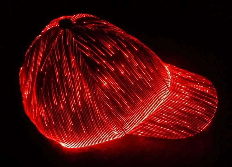 Czapka świecąca led
