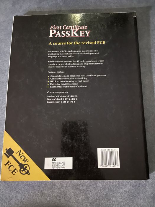 FCE First Certificate PassKey