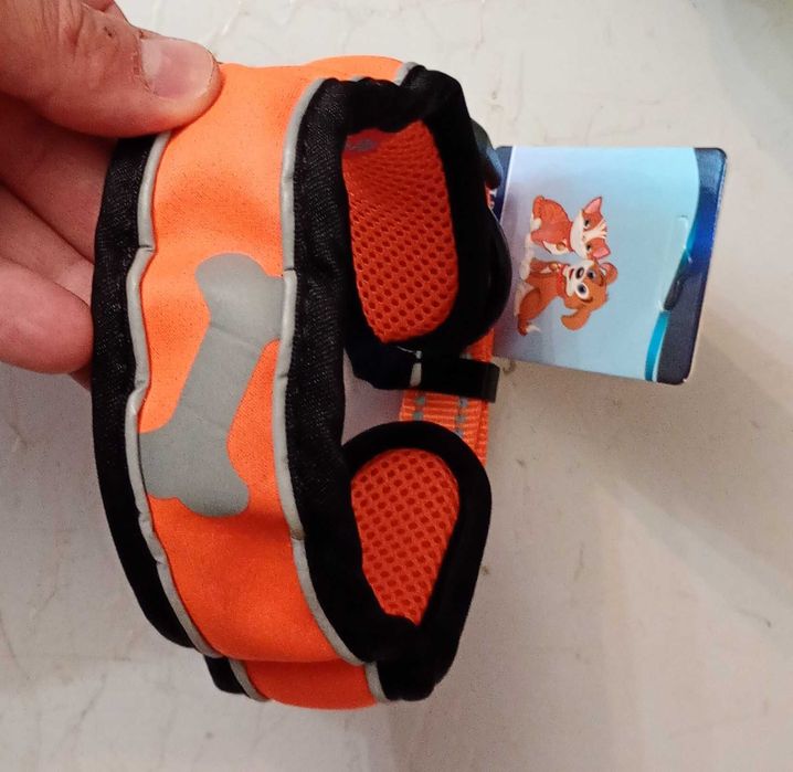 Ошейник для собаки светоотражающий новый