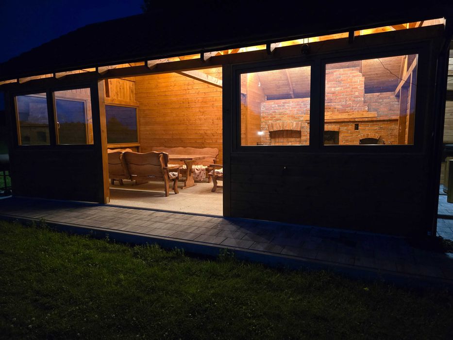 Całoroczny Domek z Jacuzzi,Sauną i Stawem