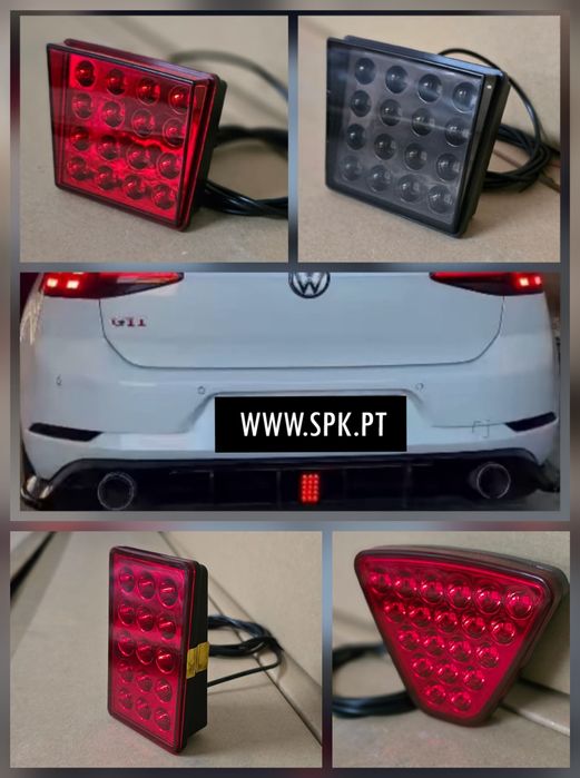 Farol Traseiro LED Look 3° STOP - F1 Flash - Novo
