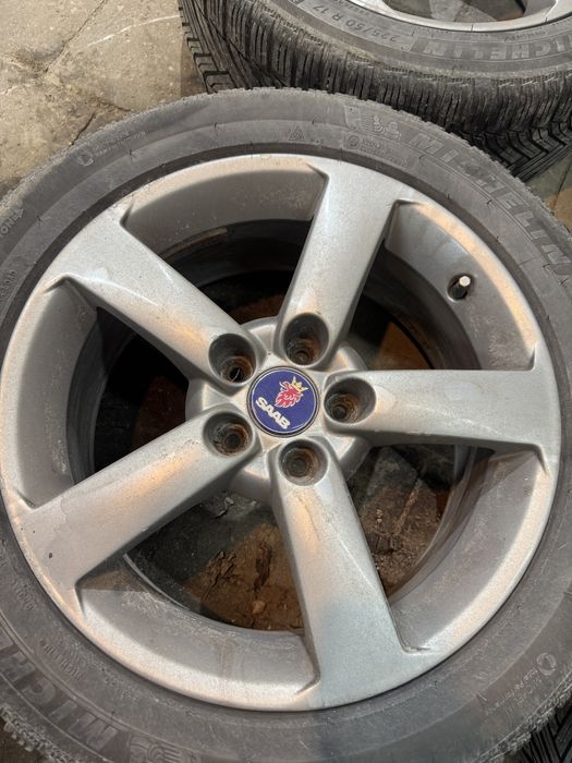 Koła Saab 9-3 Alu45 17 cali 5x110 Komplet