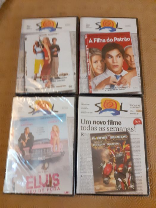 DVDs -Bratz, Gladiformers, Macacos Espaço e outros(NOVOS) (SELADOS)
