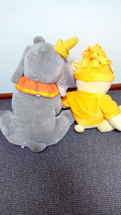 Peluches de grande dimensão em muito bom estado