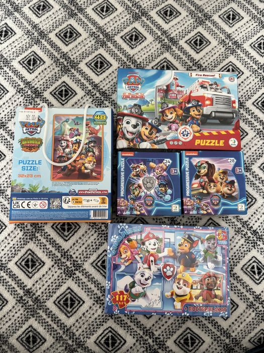 Пазли щенячий патруль