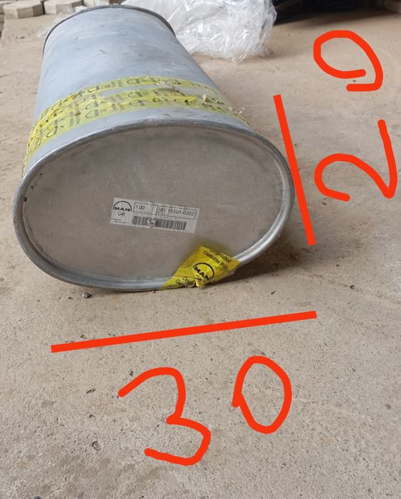 Глушник на МАN(бочка).