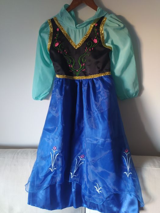 Vestido fantasia da Ana para menina 8/9 anos