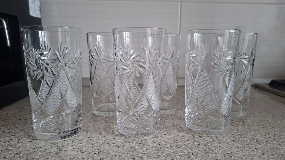 Набір кришталевих стаканів 6 шт. 400 мл