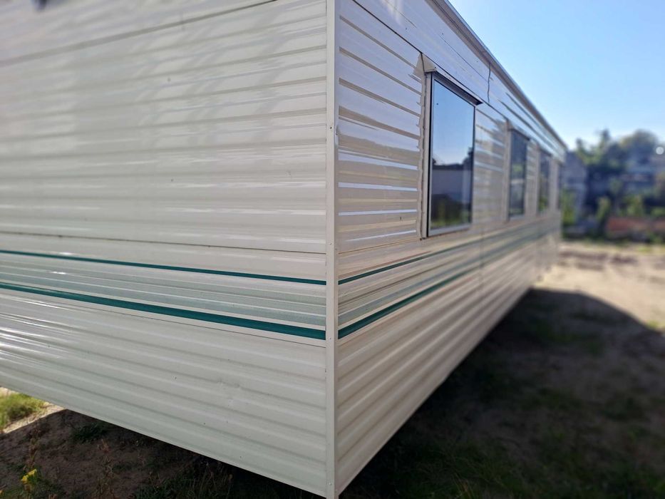 Domek Holenderski 9 m x 3,15 m. Bardzo dobry stan z prysznicem.