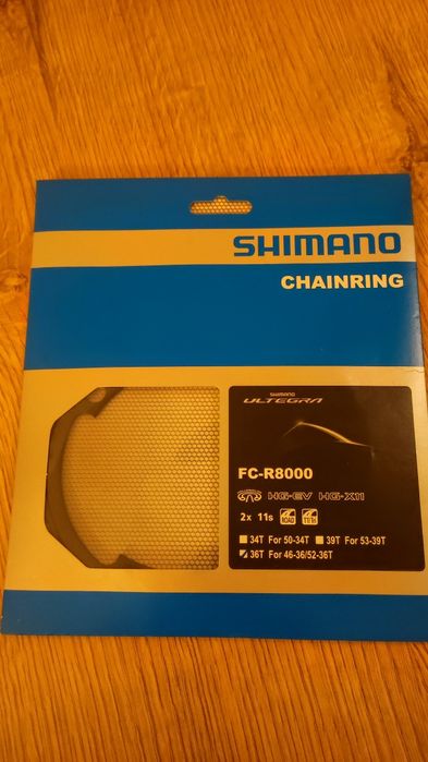 Shimano Prato Ultegra 34 e Dura Ace 38 (11v)