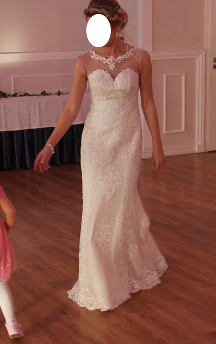 Suknia ślubna syrenka roz. 36